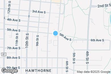 Map image of the property - Park Tower Apartments
