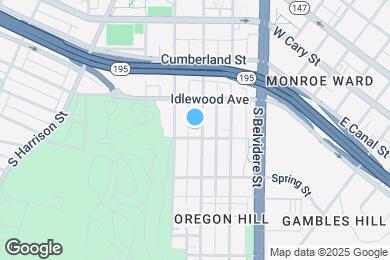 Map image of the property - 338 S Laurel St