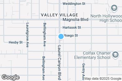 Map image of the property - 5042 Laurel Canyon Blvd