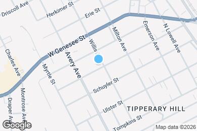 Map image of the property - 604 Hamilton St