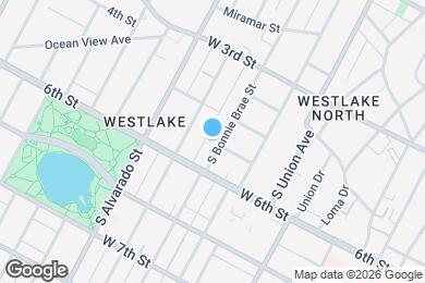 Map image of the property - The Nicole Apartments