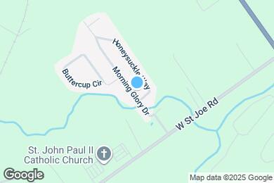 Map image of the property - 2214 Morning Glory Dr