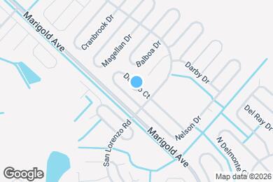Map image of the property - 945 Delano Ct