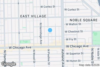 Map image of the property - 857 N Paulina St