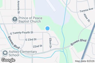 Map image of the property - 2313 Elbon Dr