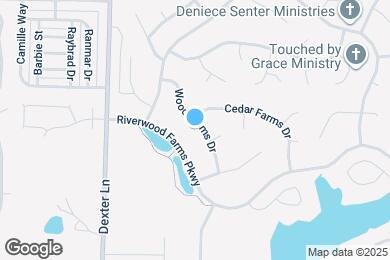 Map image of the property - 1555 Wood Farms Dr