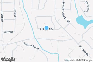 Map image of the property - 2417 Broward Dr