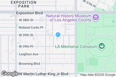 Map image of the property - 1088 W 39th St