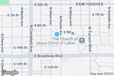Map image of the property - 2128 E 9th St