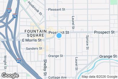 Map image of the property - 1123 Olive St