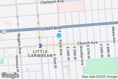 Map image of the property - 896 New York Ave
