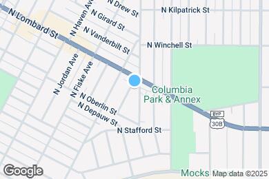 Map image of the property - 7468 N Huron Ave