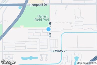 Map image of the property - 220 NE 12th Ave