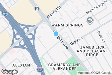 Map image of the property - 247 N Capitol Ave