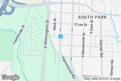 Map image of the property - 1205 S Blount St
