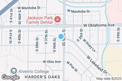 Map image of the property - 3167 S 35th St