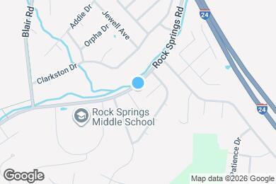 Map image of the property - 3009 Rock Springs Rd