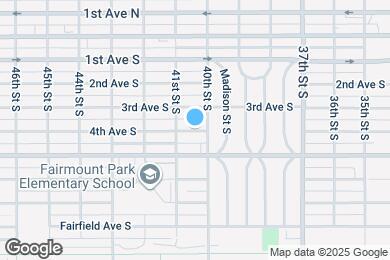 Map image of the property - 4021 4th Ave S