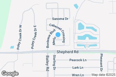 Map image of the property - 3316 Sangria Pass