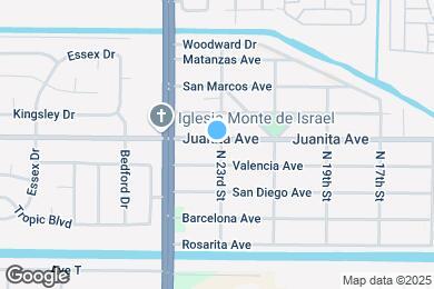 Map image of the property - 2301 Juanita Ave