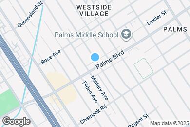 Map image of the property - 10961 Palms Blvd