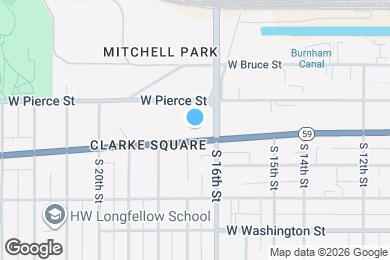 Map image of the property - 1630 W National Ave