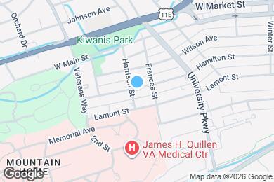Map image of the property - 711 Hamilton St
