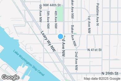 Map image of the property - 304 NW 41st St