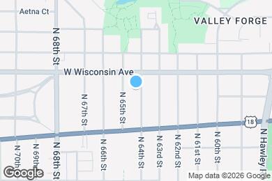 Map image of the property - 613-613 N 64th St