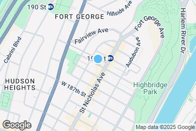 Map image of the property - West 190 Street