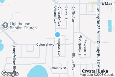 Map image of the property - 425 Hampton Ave