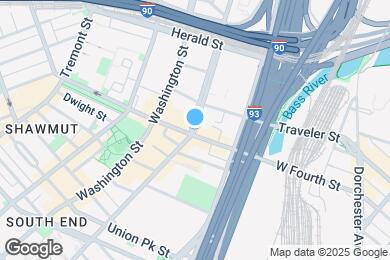 Map image of the property - 370 Harrison Ave