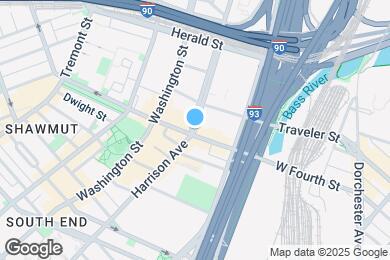 Map image of the property - 390 Harrison Ave