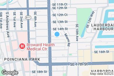 Map image of the property - 700 SE 14th Ct