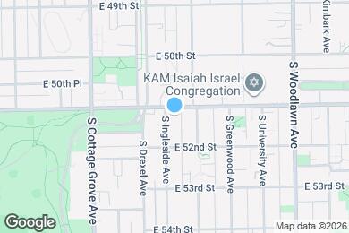 Map image of the property - 937 E Hyde Park Blvd