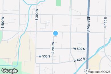 Map image of the property - 426 W 200 S