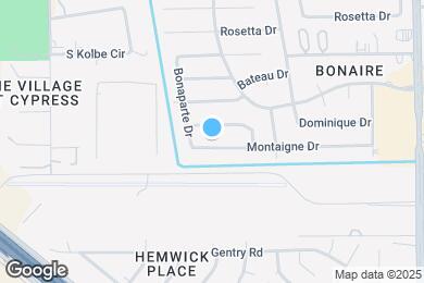 Map image of the property - 14234 Montaigne Dr