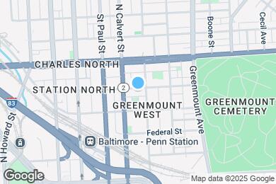 Map image of the property - 225 E Lafayette Ave