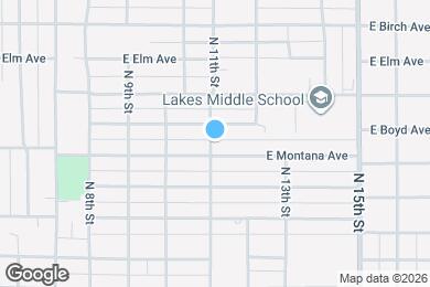 Map image of the property - 902 N 11th St