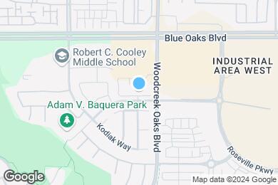 Map image of the property - Crocker Oaks Apartments