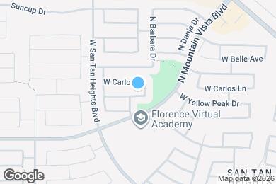 Map image of the property - 3688 W Yellow Peak Dr