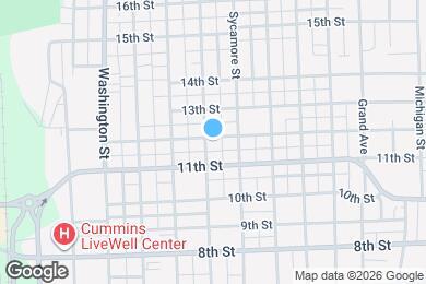 Map image of the property - 715 12th St