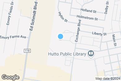 Map image of the property - Hutto Station