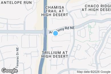 Map image of the property - 12700 Desert Sky Ave NE