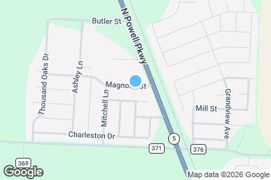 Map image of the property - 109 Magnolia St