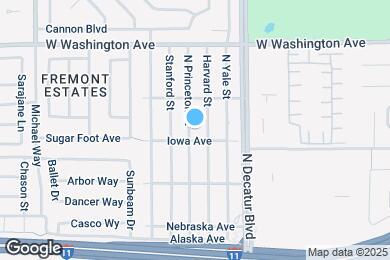 Map image of the property - 420 N Princeton St