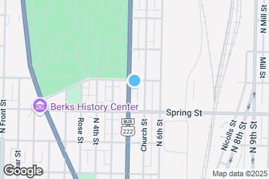 Map image of the property - 1041 N 5th St