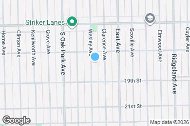 Map image of the property - 1819 Wesley Ave