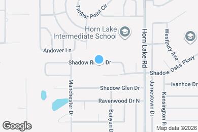 Map image of the property - 4371 Shadow Ridge Dr