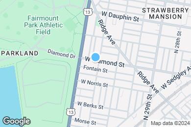 Map image of the property - The Brownstones at Diamond Street